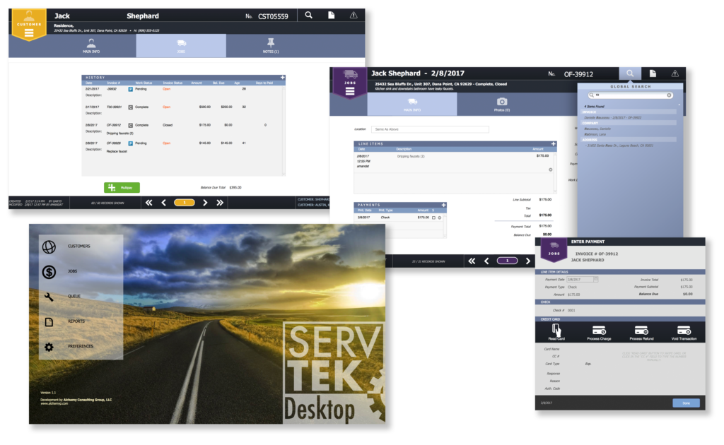 mobile service software