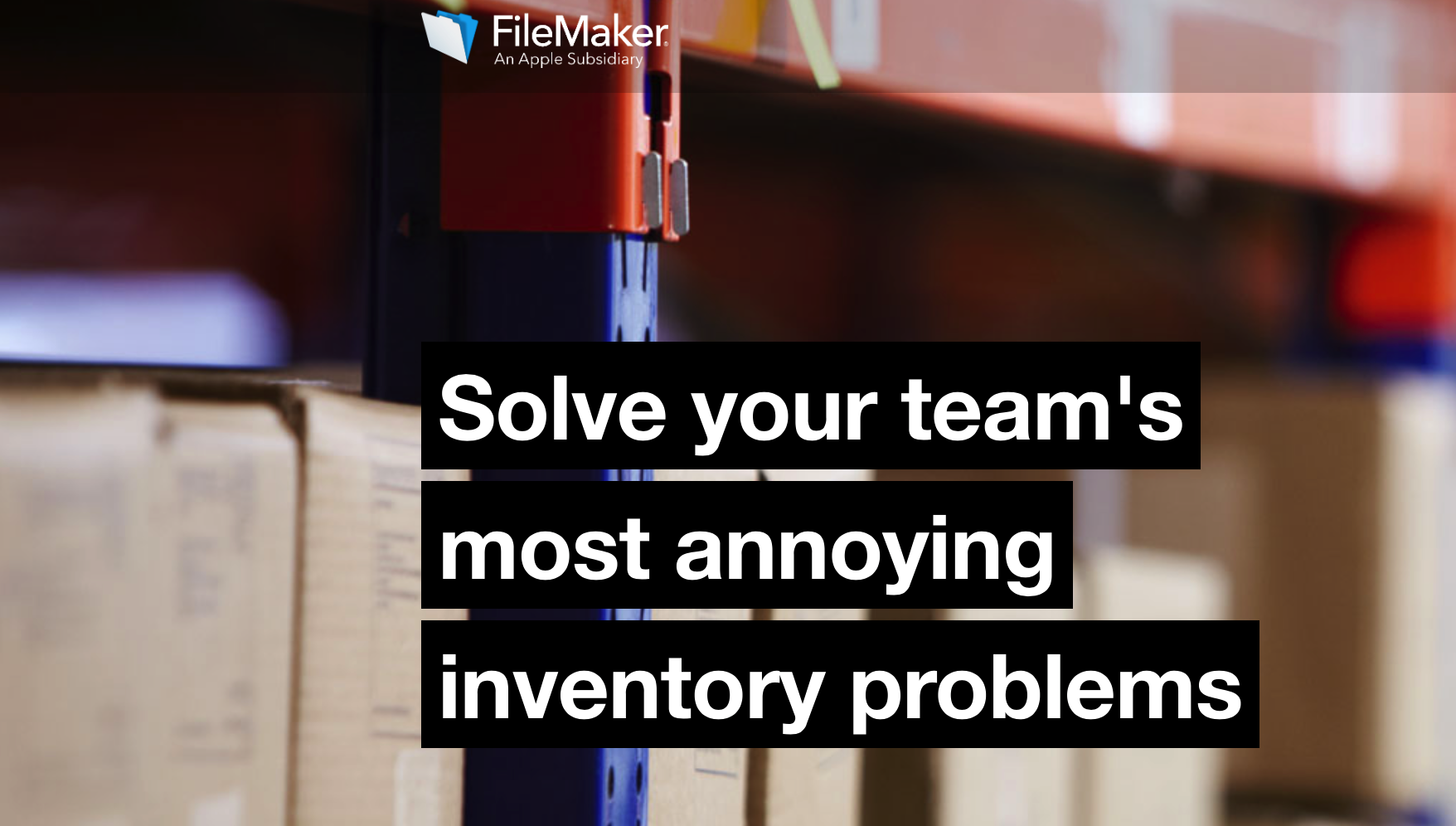 filemaker inventory